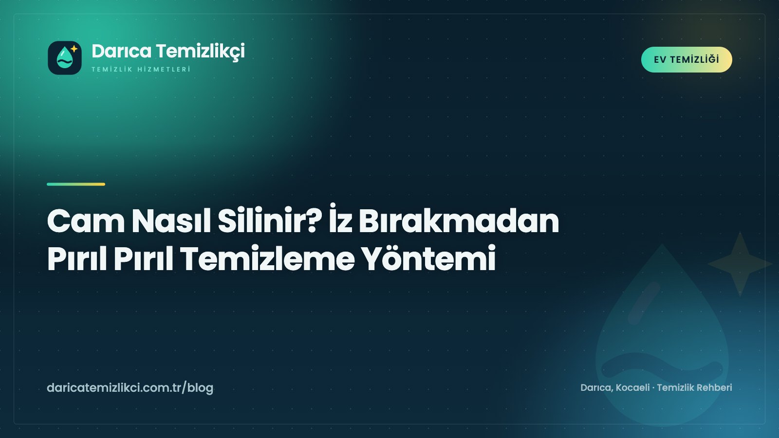 Mikrofiber bezle cam nasıl silinir gösterir biçimde pencereyi S hareketiyle silen kişi