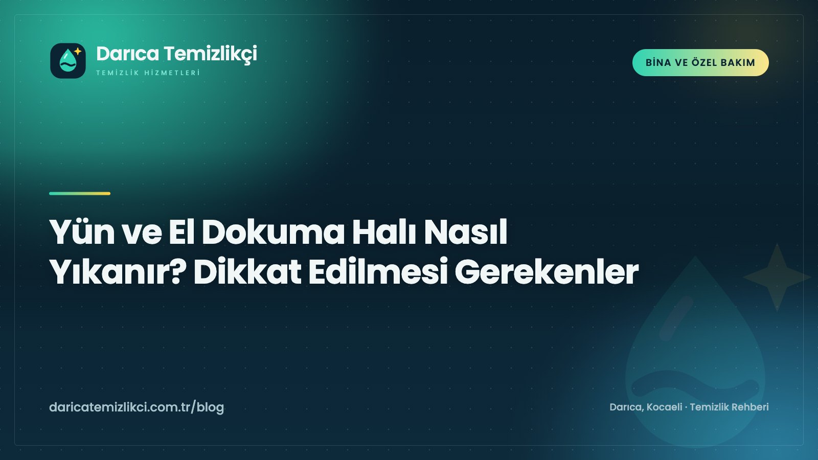 Yün halı nasıl yıkanır gösteren temizlik hazırlığı, bastırma bezi ve nötr temizleyici